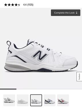 New Balance MX608V5 / White Blue